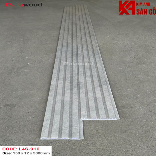 Tấm Ốp Lam 4 Sóng Thấp Galawood LS-910